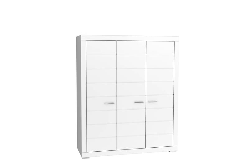 Garderob Janyha 166x198 cm - Vit - Förvaring - Garderober & garderobssystem