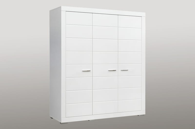 Garderob Janyha 166x198 cm - Vit - Förvaring - Garderober & garderobssystem