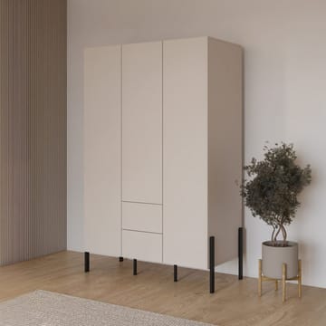 Garderob Jukon S 3 Dörrar med 2 Lådor - Förvaring - Garderober & garderobssystem