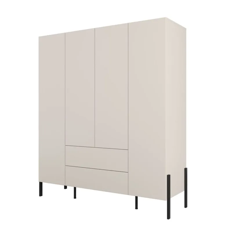 Garderob Jukon S 4 Dörrar med 2 Lådor