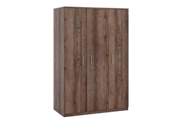 Garderob Julissa LED-belysning - Ek - Förvaring - Garderober & garderobssystem