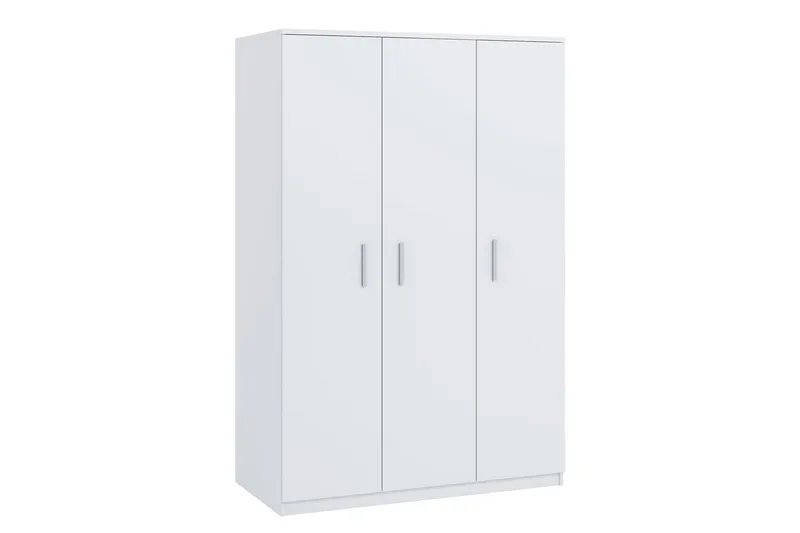 Garderob Julissa LED-belysning - Vit - Förvaring - Garderober & garderobssystem