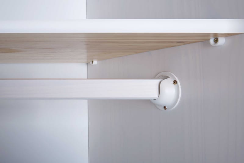 Garderob Kappl 150 cm - Trä|Vit - Förvaring - Garderober & garderobssystem