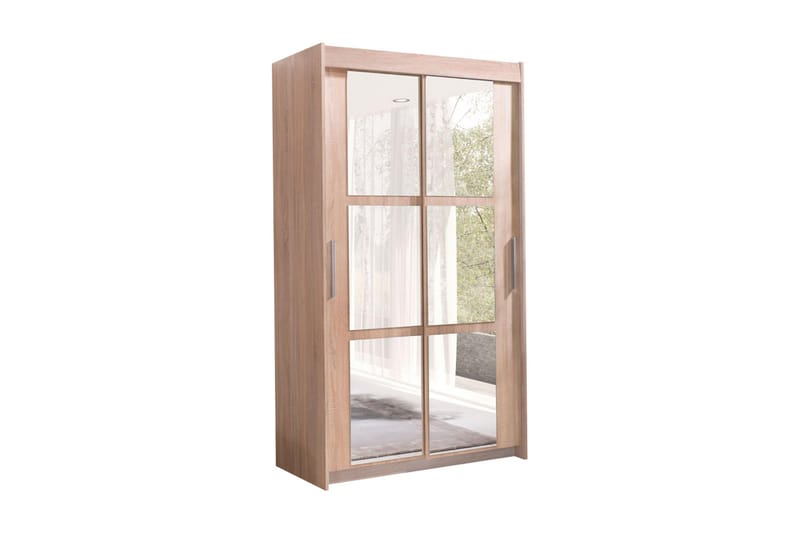 Garderob Karo 100x60x216 cm - Beige - Förvaring - Garderober & garderobssystem