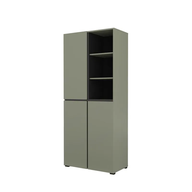 Garderob Kors 3 dörrar, Grön