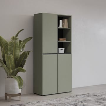 Garderob Kors 3 dörrar - Grön - Förvaring - Garderober & garderobssystem