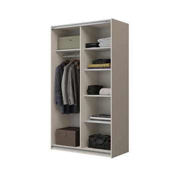 Garderob Kub 2 Skjutdörrar - Kashmir - Förvaring - Garderober & garderobssystem