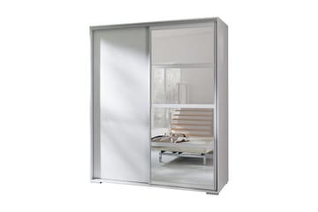 Garderob Leo 180x66x217 cm - Vit - Förvaring - Garderober & garderobssystem
