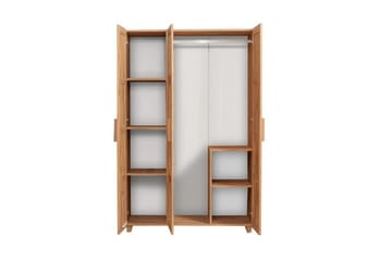 Garderob Leva 120x189 cm Brun - Hanah Home - Förvaring - Garderober & garderobssystem