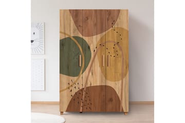 Garderob Leva 120x189 cm Brun - Hanah Home - Förvaring - Garderober & garderobssystem