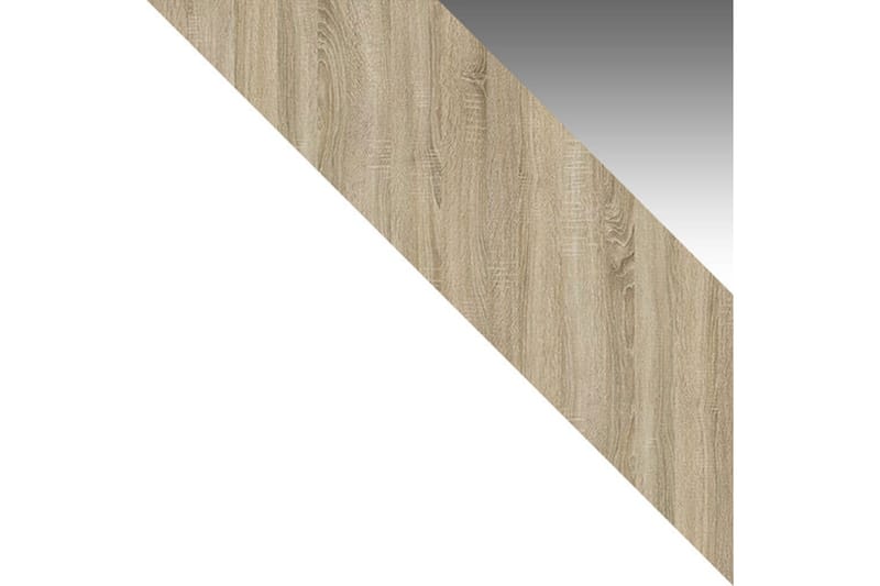 Garderob Lino - Vit/Ek - Förvaring - Garderober & garderobssystem