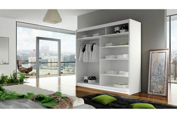 Garderob London LED-belysning - Vit|RGB LED - Förvaring - Garderober & garderobssystem