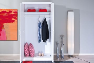 Garderob Maior 95 cm - Vit - Förvaring - Garderober & garderobssystem
