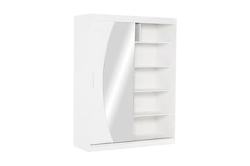 Garderob Maskbo 150 cm Spegel - Vit - Förvaring - Garderober & garderobssystem