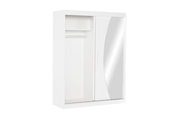 Garderob Maskbo 150 cm Spegel - Vit - Förvaring - Garderober & garderobssystem