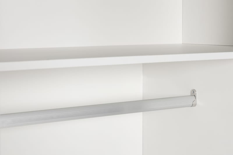 Garderob Maskbo 150 cm Spegel - Vit - Förvaring - Garderober & garderobssystem