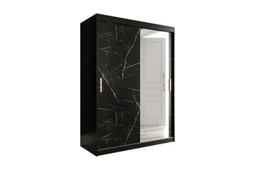 Garderob med Spegel Marmesa 150 cm Marmormönster