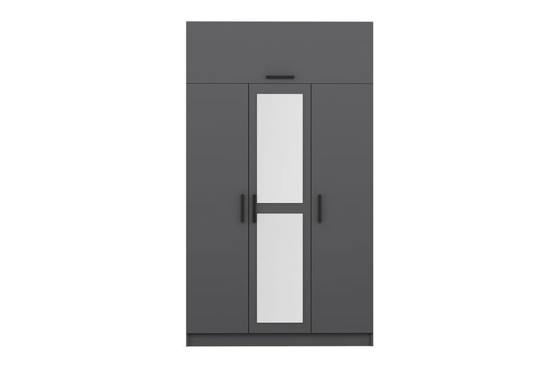 Garderob med Spegel Minar - Antracit - Förvaring - Garderober & garderobssystem
