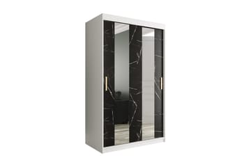 Garderob med Speglar Mitt Marmesa 120 cm Marmormönster