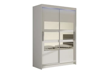 Garderob Miami 120x58x200 cm - Vit - Förvaring - Garderober & garderobssystem
