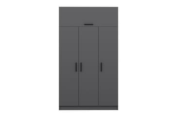 Garderob Minar 135 cm - Antracit - Förvaring - Garderober & garderobssystem