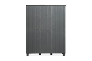 Garderob Mitchell 158 cm - Stålgrå Tall - Förvaring - Garderober & garderobssystem
