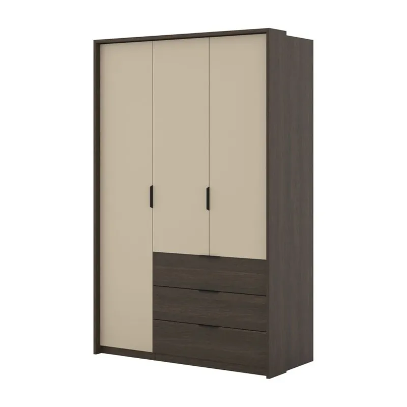 Garderob Mola 3 Dörrar med 3 Lådor