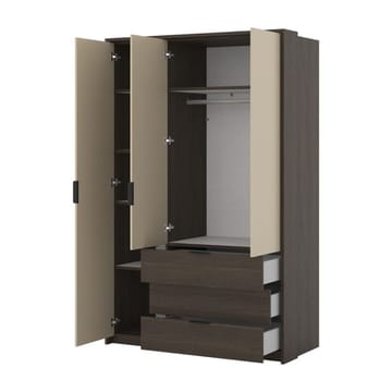 Garderob Mola 3 Dörrar med 3 Lådor - Förvaring - Garderober & garderobssystem