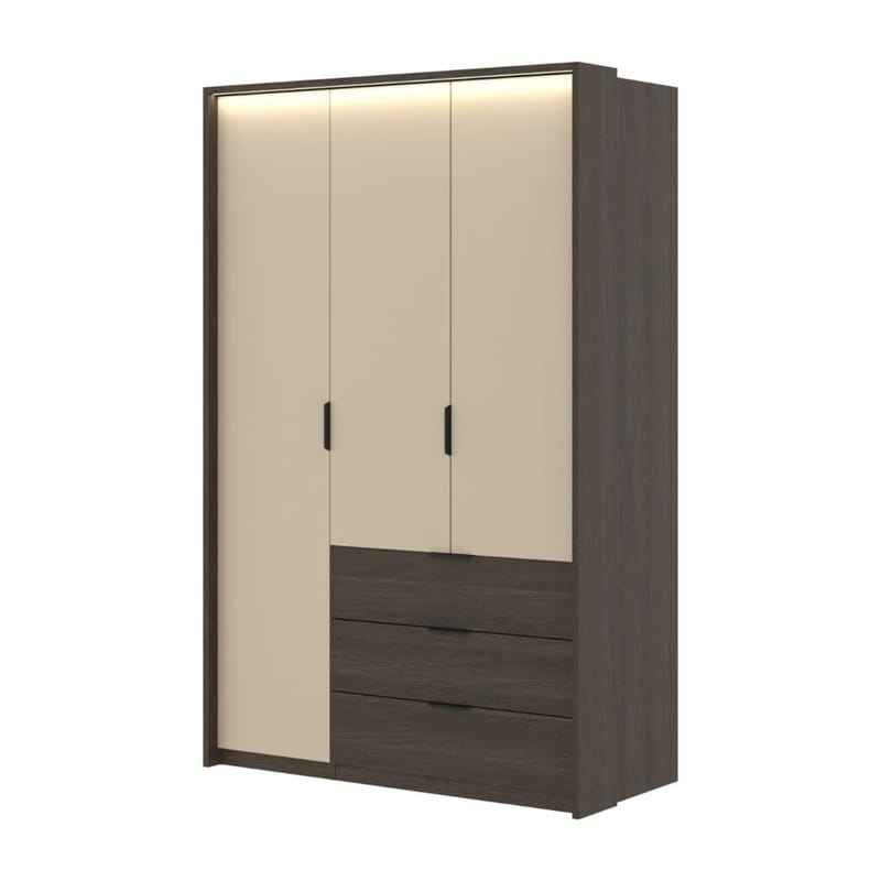 Garderob Mola 3 Dörrar med 3 Lådor - Förvaring - Garderober & garderobssystem