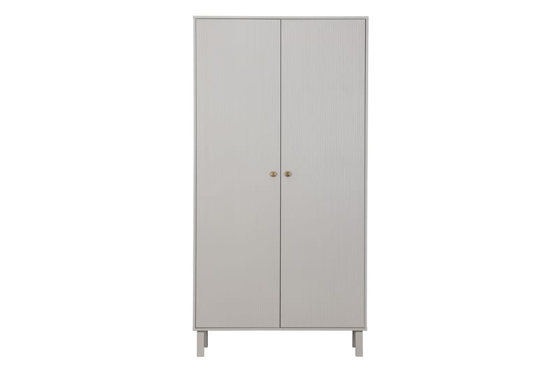 Garderob Moluskebi 53x100 cm - Grå - Förvaring - Garderober & garderobssystem