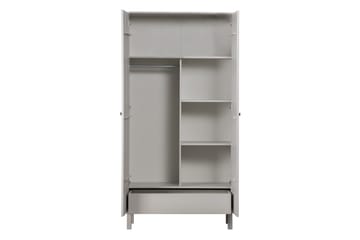 Garderob Moluskebi 53x100 cm - Grå - Förvaring - Garderober & garderobssystem
