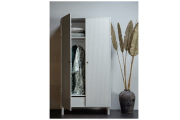 Garderob Moluskebi 53x100 cm - Grå - Förvaring - Garderober & garderobssystem
