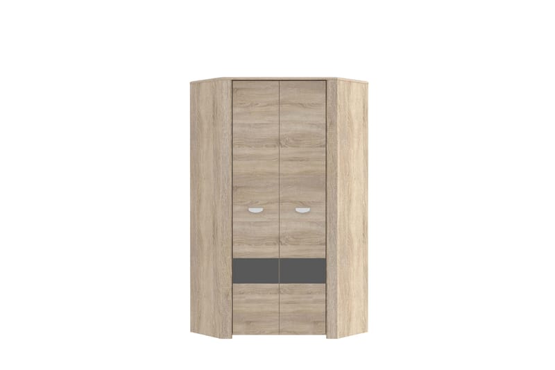 Garderob Mycheal 95x81 cm - Brun - Förvaring - Garderober & garderobssystem