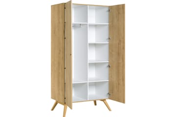 Garderob Nature Vit/Natur - Natur - Förvaring - Garderober & garderobssystem