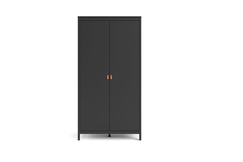 Garderob Osterholm 58x102 cm - Svart/Natur - Förvaring - Garderober & garderobssystem