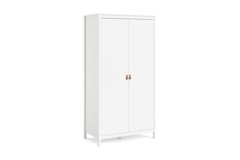 Garderob Osterholm 58x102 cm - Vit/Natur - Förvaring - Garderober & garderobssystem