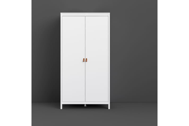 Garderob Osterholm 58x102 cm - Vit/Natur - Förvaring - Garderober & garderobssystem
