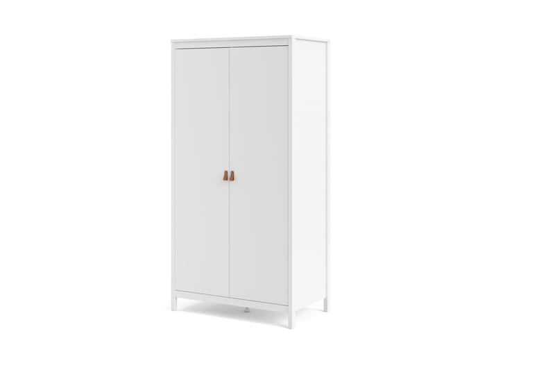 Garderob Osterholm 58x102 cm - Vit/Natur - Förvaring - Garderober & garderobssystem