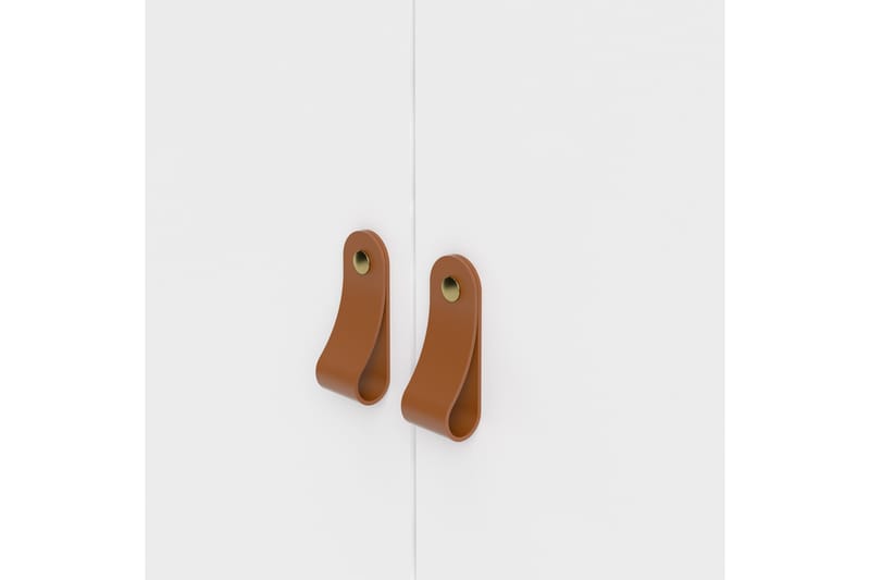 Garderob Osterholm 58x102 cm - Vit/Natur - Förvaring - Garderober & garderobssystem