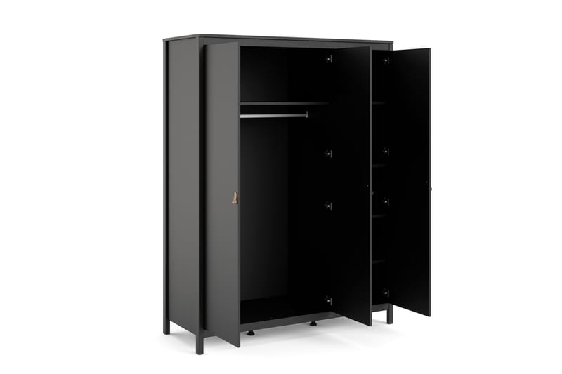 Garderob Osterholm 58x150 cm - Svart - Förvaring - Garderober & garderobssystem