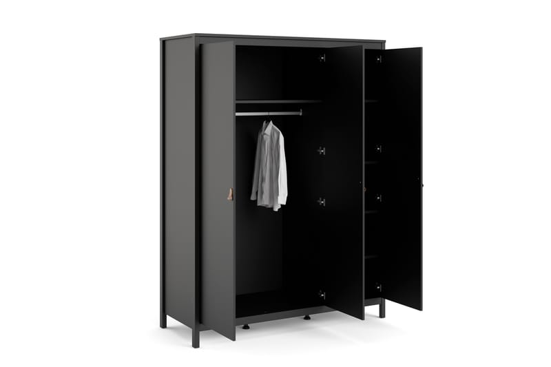 Garderob Osterholm 58x150 cm - Svart - Förvaring - Garderober & garderobssystem