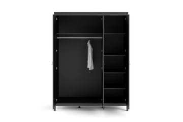 Garderob Osterholm 58x150 cm - Svart - Förvaring - Garderober & garderobssystem