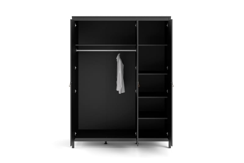 Garderob Osterholm 58x150 cm - Svart - Förvaring - Garderober & garderobssystem