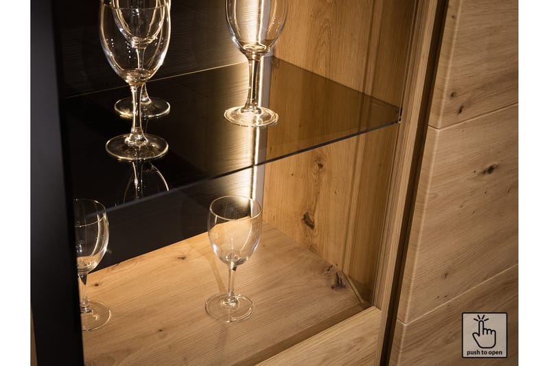 Garderob Quant 50x95 cm - Ek/Svart - Förvaring - Garderober & garderobssystem