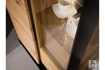Garderob Quant 50x95 cm - Ek/Svart - Förvaring - Garderober & garderobssystem