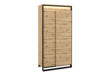 Garderob Quant 50x95 cm - Ek/Svart - Förvaring - Garderober & garderobssystem