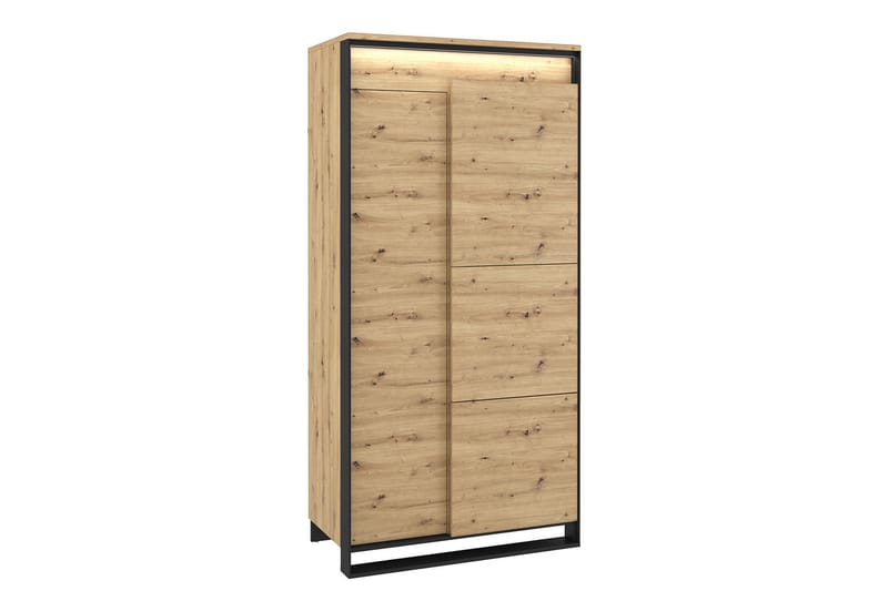 Garderob Quant 50x95 cm - Ek/Svart - Förvaring - Garderober & garderobssystem