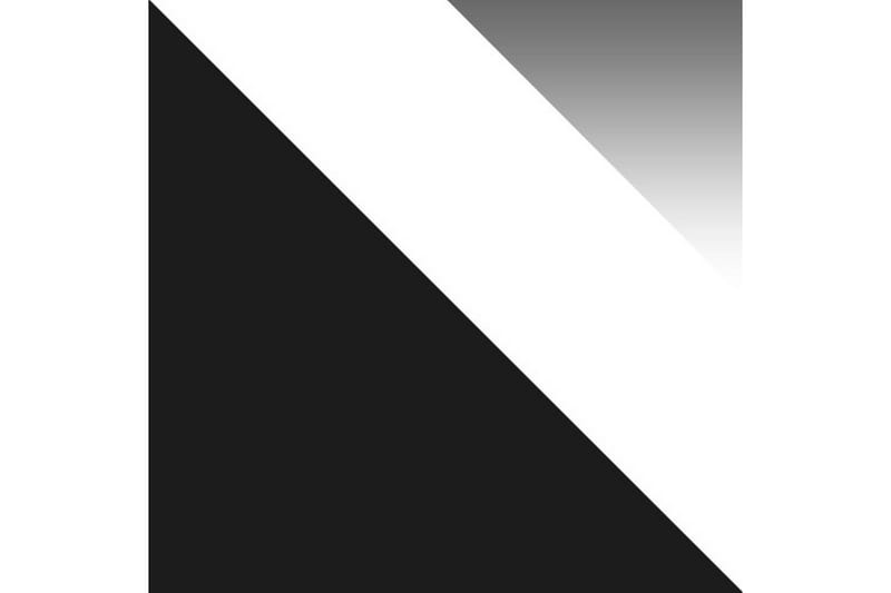 Garderob Richmond 58x150 cm LED-belysning - Svart/Vit - Förvaring - Garderober & garderobssystem