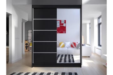 Garderob Richmond 58x150 cm - Svart - Förvaring - Garderober & garderobssystem
