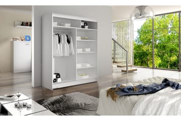 Garderob Richmond - Svart/Vit - Förvaring - Garderober & garderobssystem